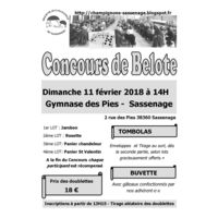 Concours de belote de la Société mycologique de Sassenage