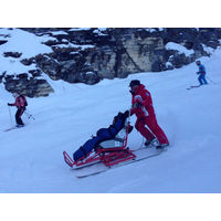 Activité d'hiver pour Personnes âgées / Handicapées : Tandem Ski