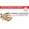 Vente de brioches à domicile