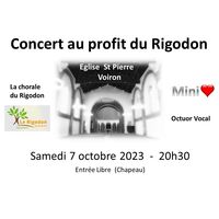 Concert caritatif pour l'Accueil de jour - Le Rigodon
