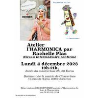 Master class harmonica avec Rachelle Plas