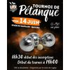 Concours de pétanque