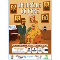 Pièce de théâtre: un drôle de père