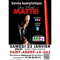 Soirée Humoristique avec Jean-Michel MATTEÏ